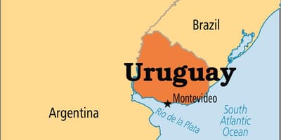Ուրուգվայ մայրաքաղաքի քարտեզը